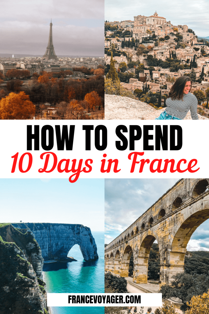 This is 10 ways to spend 10 days in France | France 10 Days | France Itinerary 10 Days | 10 Days in France Itinerary | France Travel Itinerary 10 Days | 10 Days in South of France | 10 Days in Southern France | France Itinerary | Where to go in France Besides Paris | Where to go in the South of France | Paris and Normandy Itinerary | French Alps Itinerary | Southwest France Travel