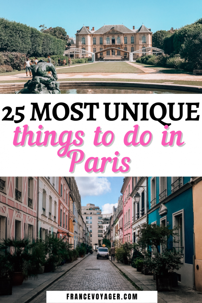 25 Most Unique Things to do in Paris