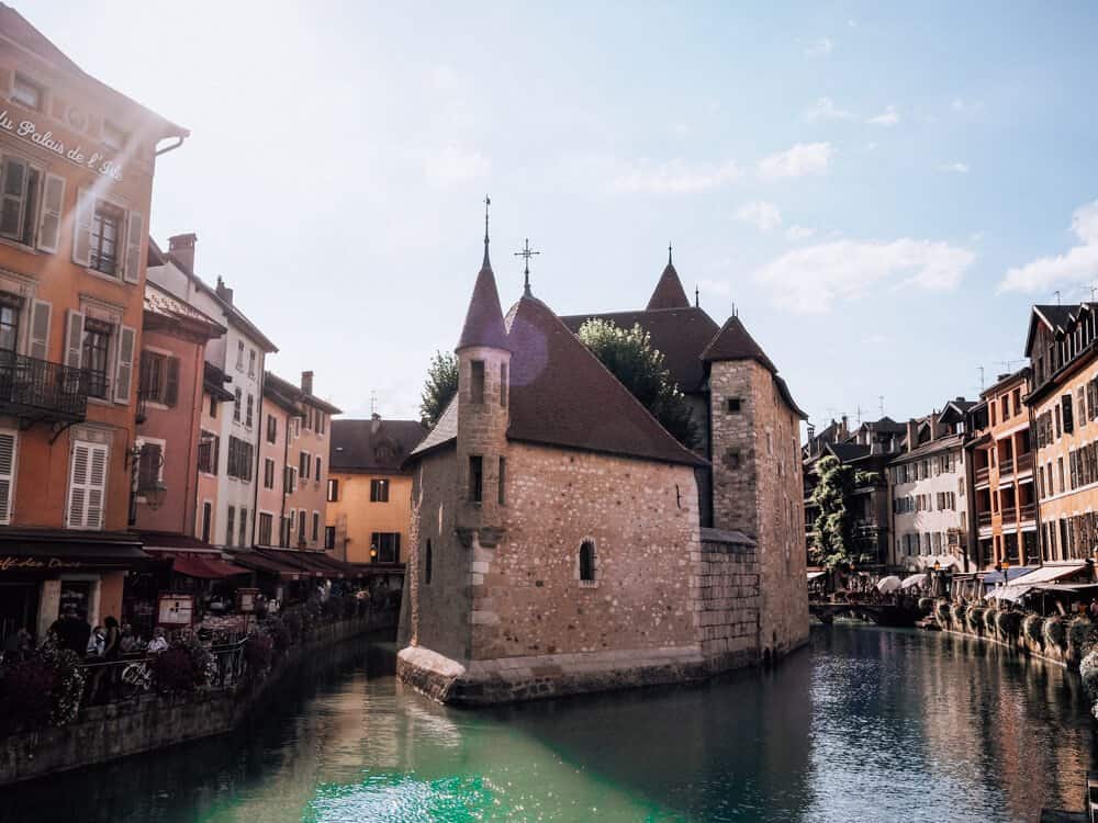 Palais de L'ile in Annecy - One Day in Annecy France Itinerary