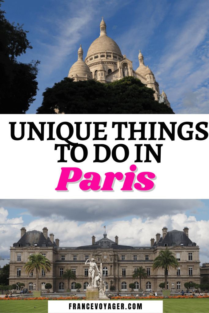 Unique Things to do in Paris