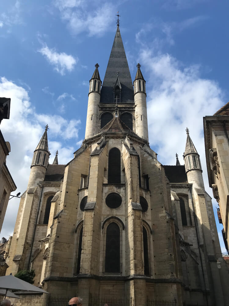 Back of Notre Dame de Dijon