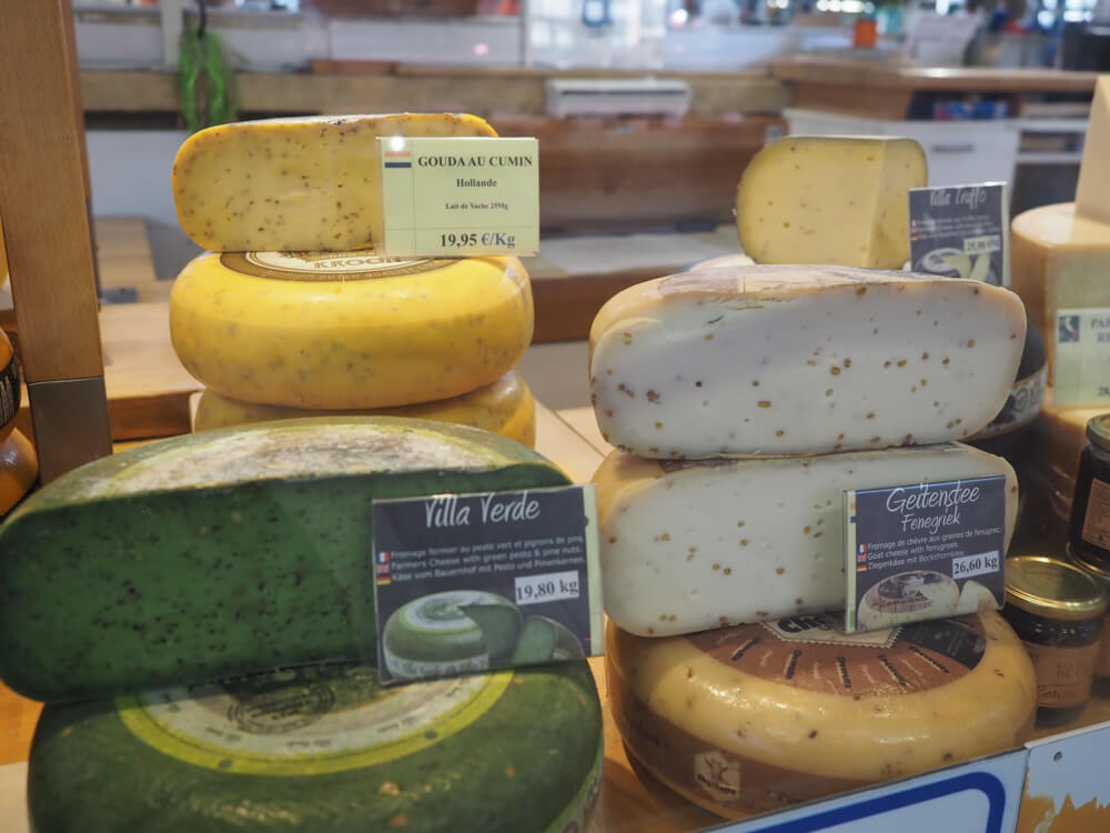 Cheese at Les Halles