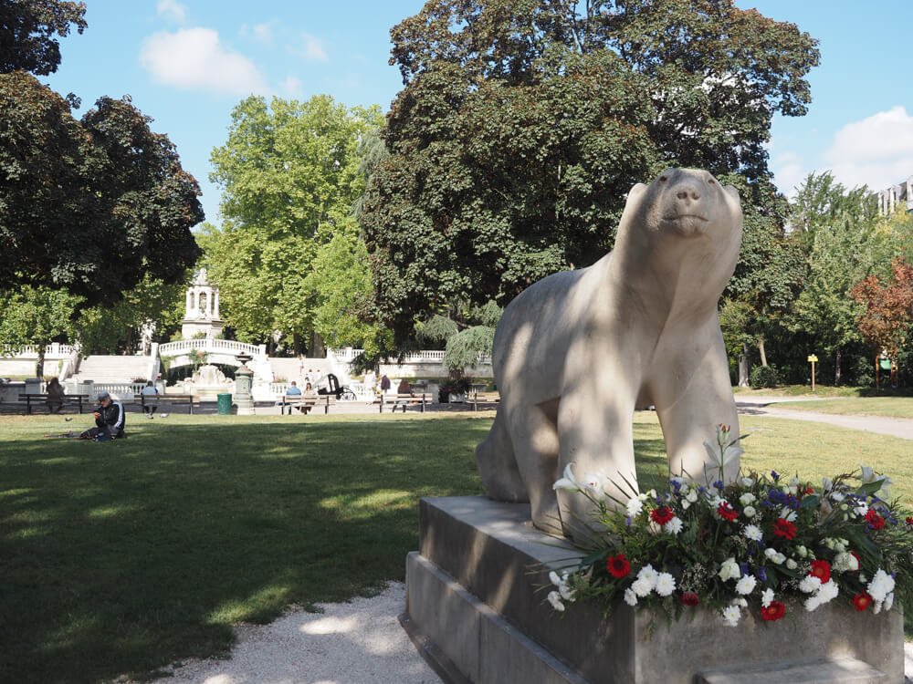 Polar bear at Jardin Darcy