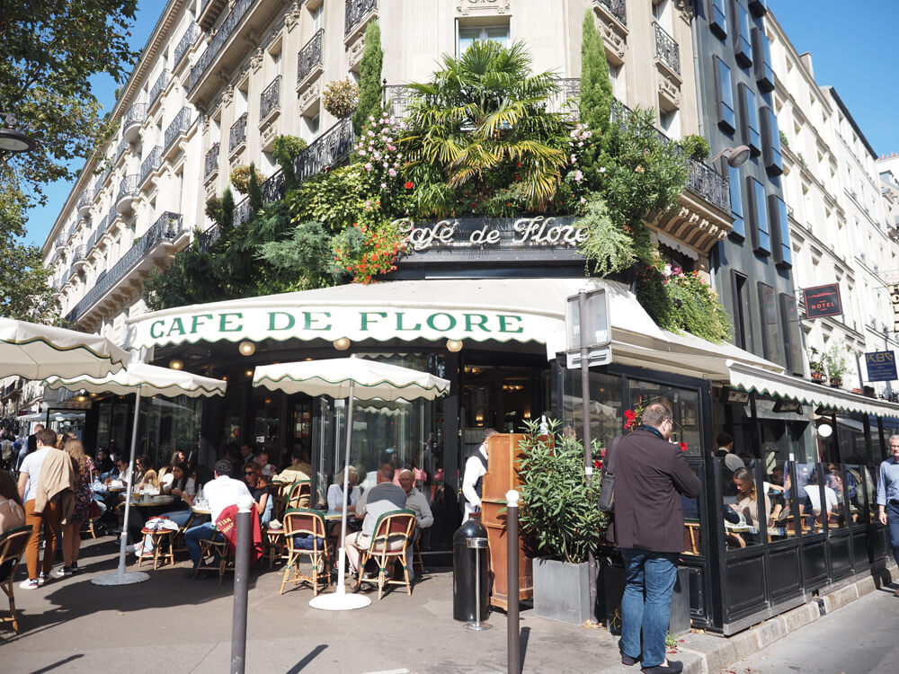 Cafe de Flore in Paris