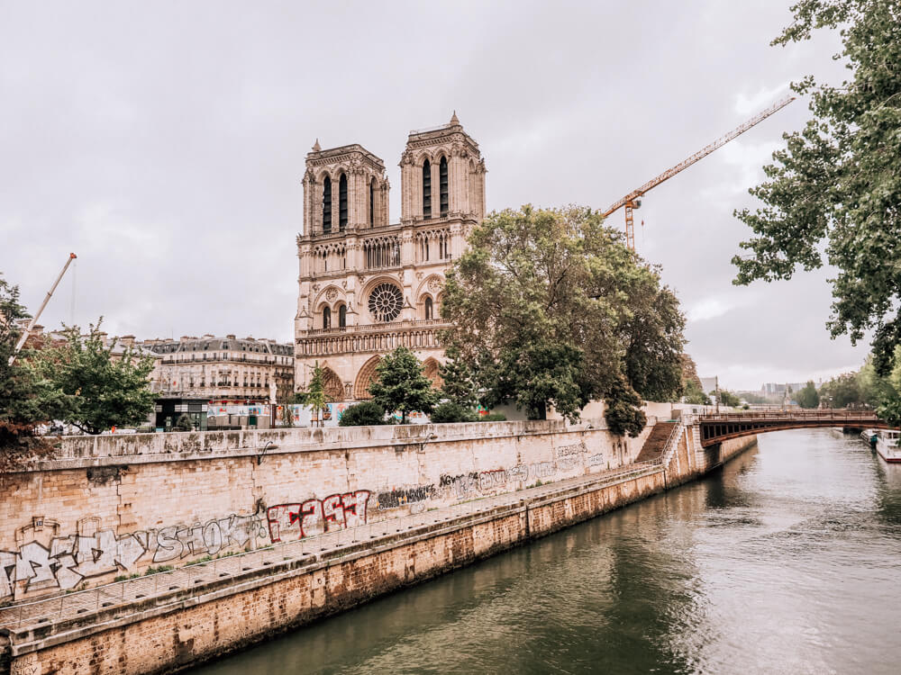 Notre Dame along the Seine