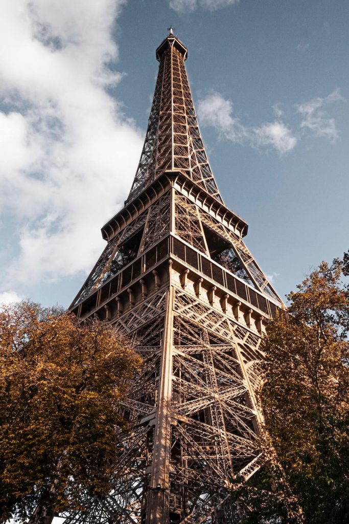 Best Time to Visit Paris - Eiffel Tower with autumn foliage