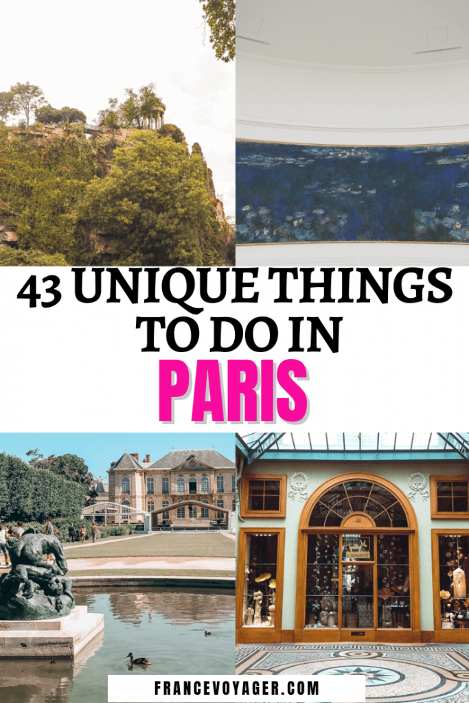 These are 43 of the best hidden gems of Paris | Paris Hidden Gems Things to do | Hidden Gems in Paris France | 40 Hidden Gems in Paris | Secret Things to do in Paris | Paris Best Kept Secrets | Unique Things to do in Paris | Must do Things in Paris | What to See in Paris | Paris Bucket List | Hidden Gems France | Hidden Gems in France