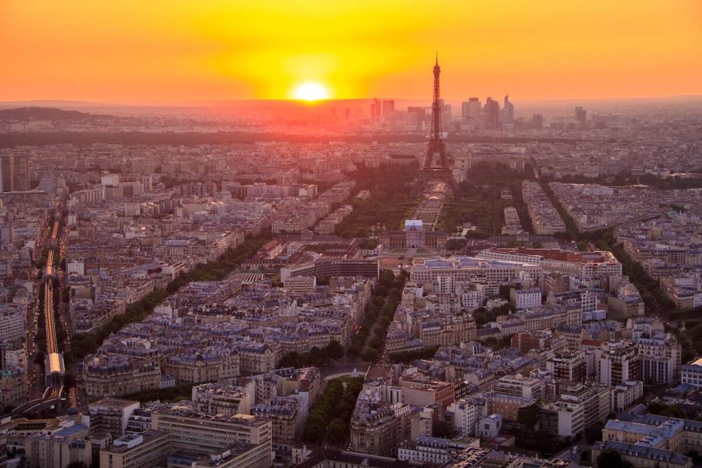 View from Montparnasse Tower - Best Paris Hidden Gems