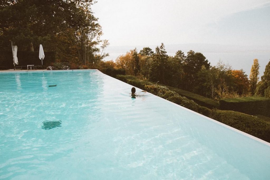 Pool at Evian-Les-Bains