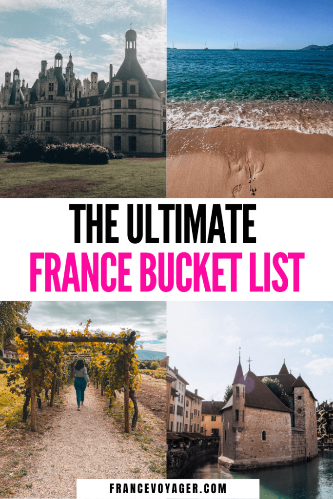 This is the ultimate France bucket list | France Bucket List Challenge | Things to do in France Bucket Lists | Paris France Bucket List | Travel Bucket List France | Visiting France Bucket List | Bucket Liste France | France Travel Bucket Lists | South of France Bucket List | Places to Visit in France Bucket Lists | Unique Things to do in France | France Best Places to Visit | Best Places to Visit in France