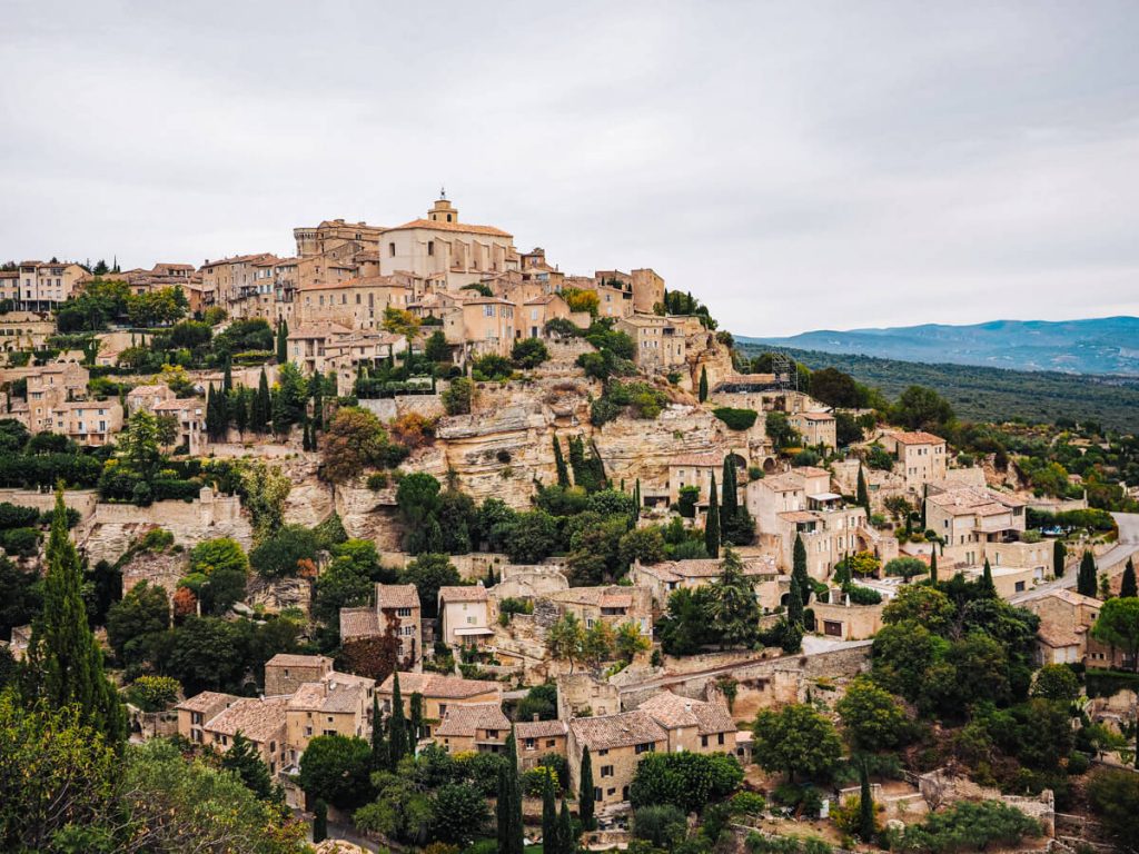 View of Gordes France