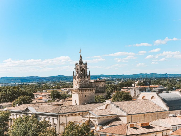 Views from the Pope's Palace in Avignon