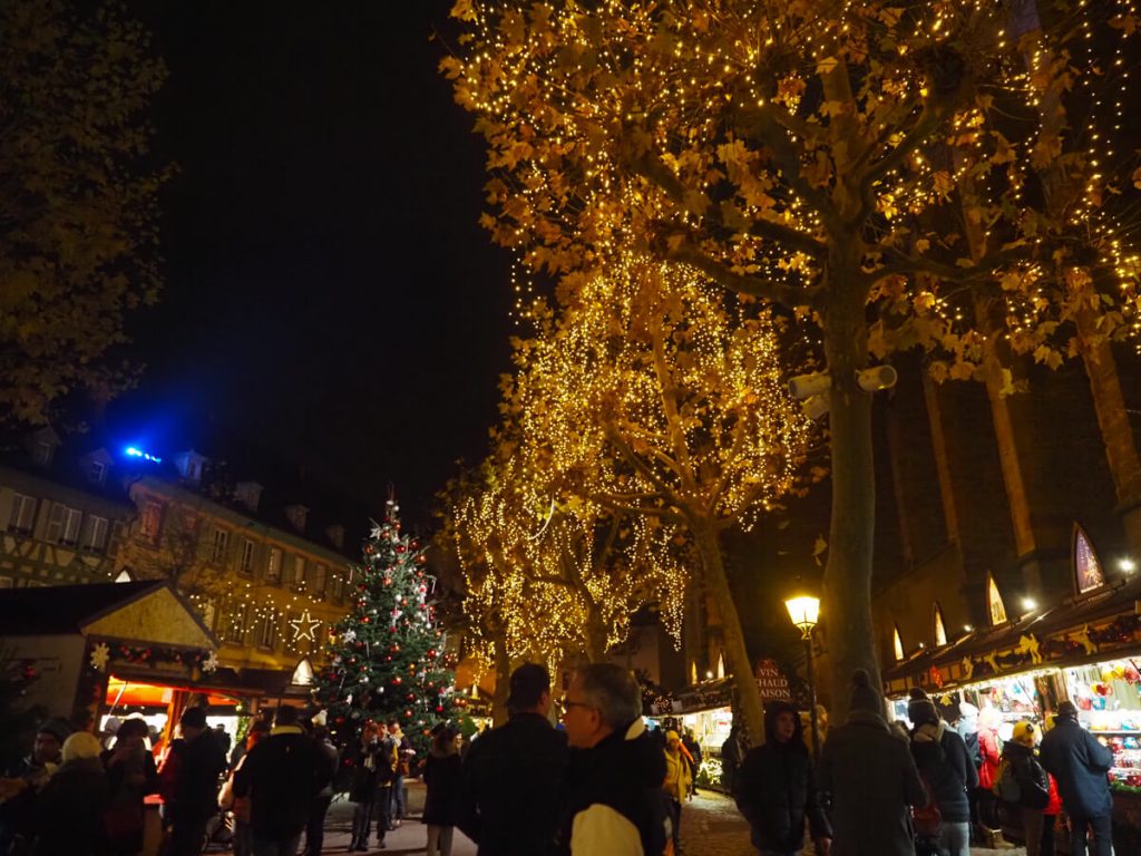 Best Alsace Christmas Markets - Colmar at night