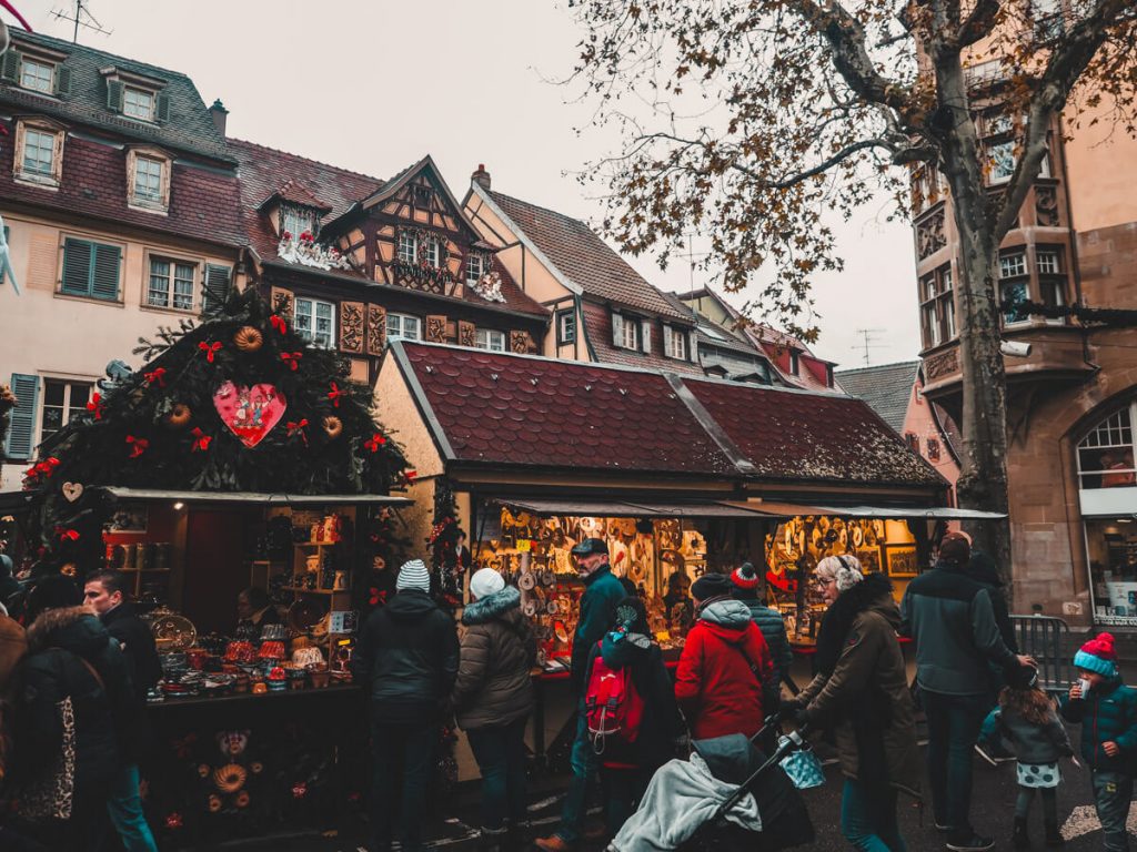 Colmar Christmas Markets during the day