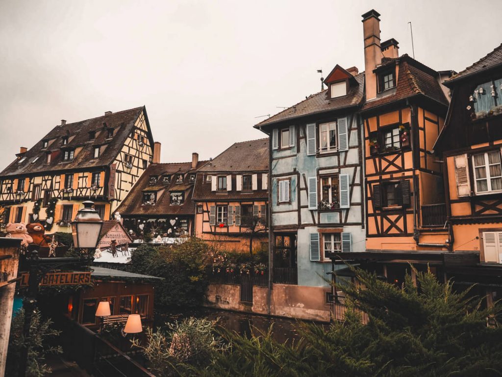 Colmar at Christmas during the day