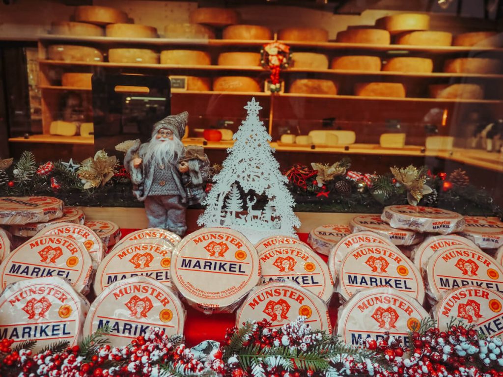 Munster cheese shop in the Alsace