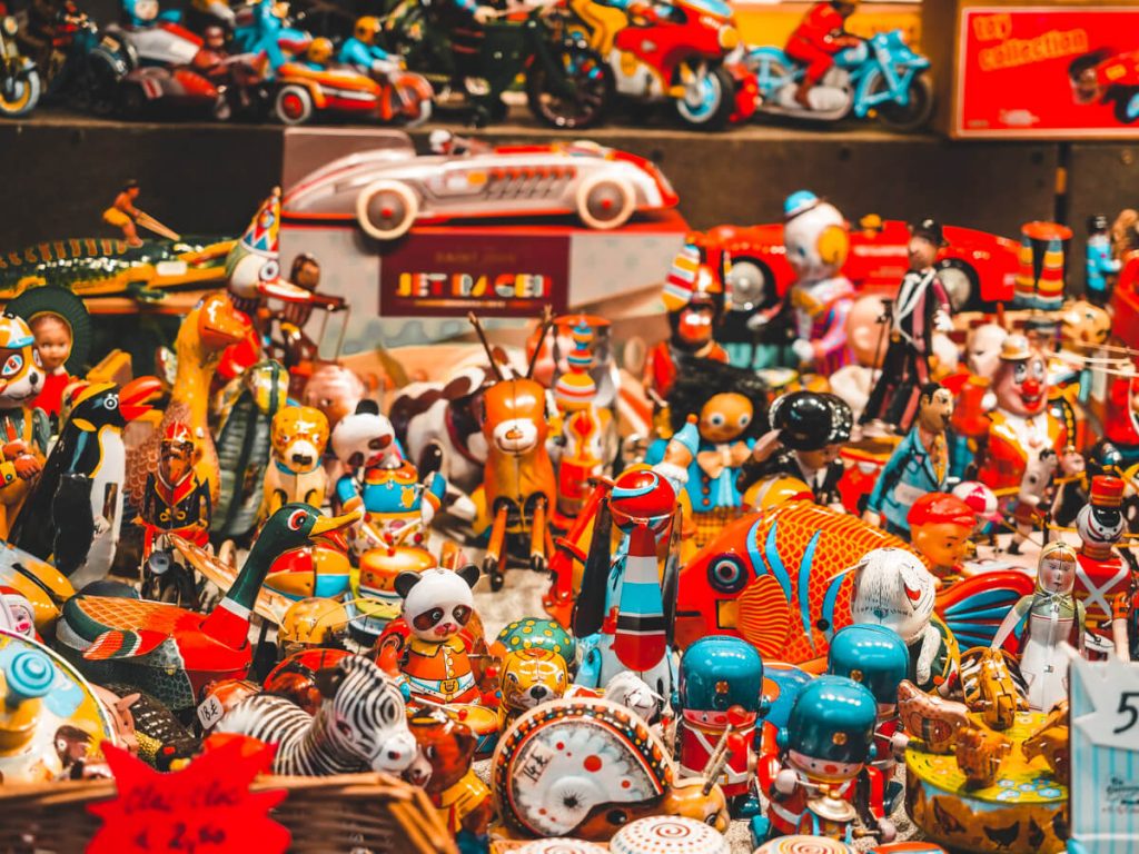 Toys at the Christmas Markets in the Alsace