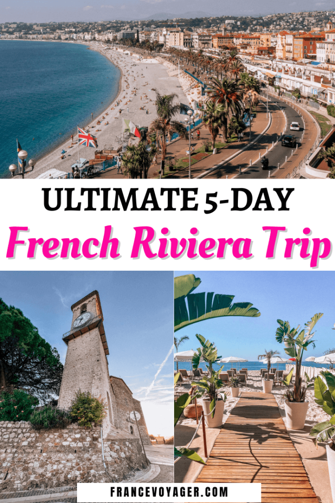 This is the ultimate French Riviera Itinerary in 5 Days | 5 Days in French Riviera | French Riviera 5 Days | French Riviera Road Trip | Road Trip France French Riviera | Roadtrip French Riviera | 5 Days in the South of France | South of France Itinerary 5 Days | French Road Trip | 5 Days in Provence France