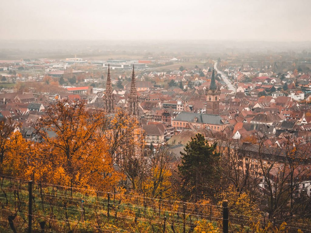 Views of Obernai in the Alsace