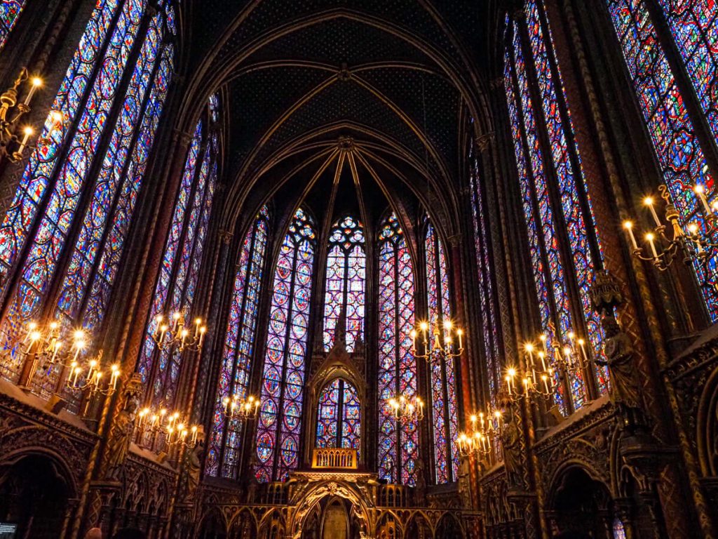 Windows at Sainte-Chapelle