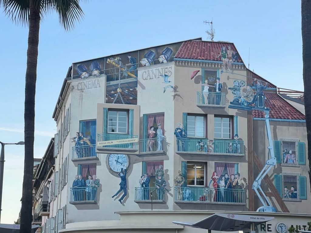 Mural in Cannes