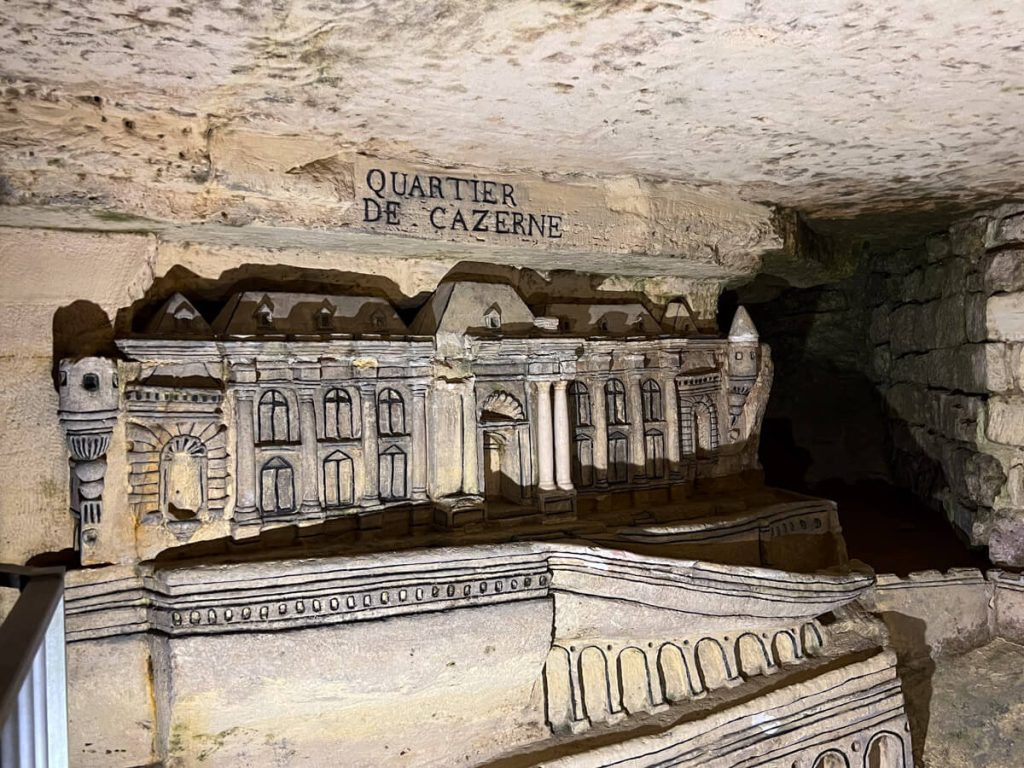 Carving in Catacombs