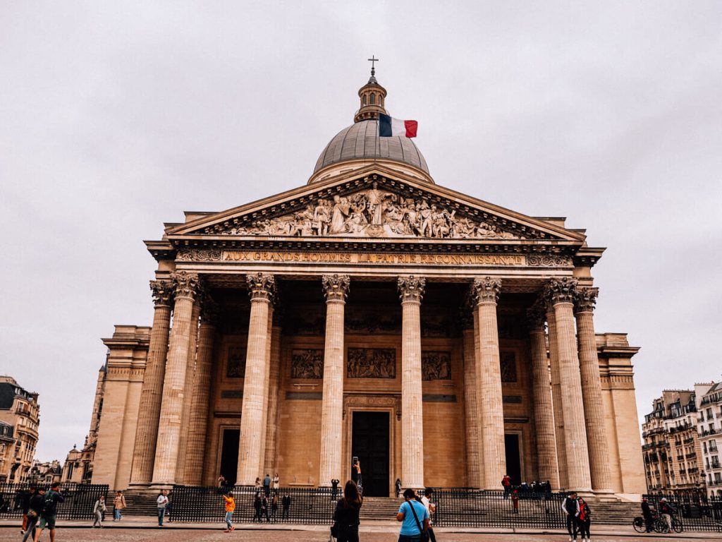 Exterior of Paris Pantheon