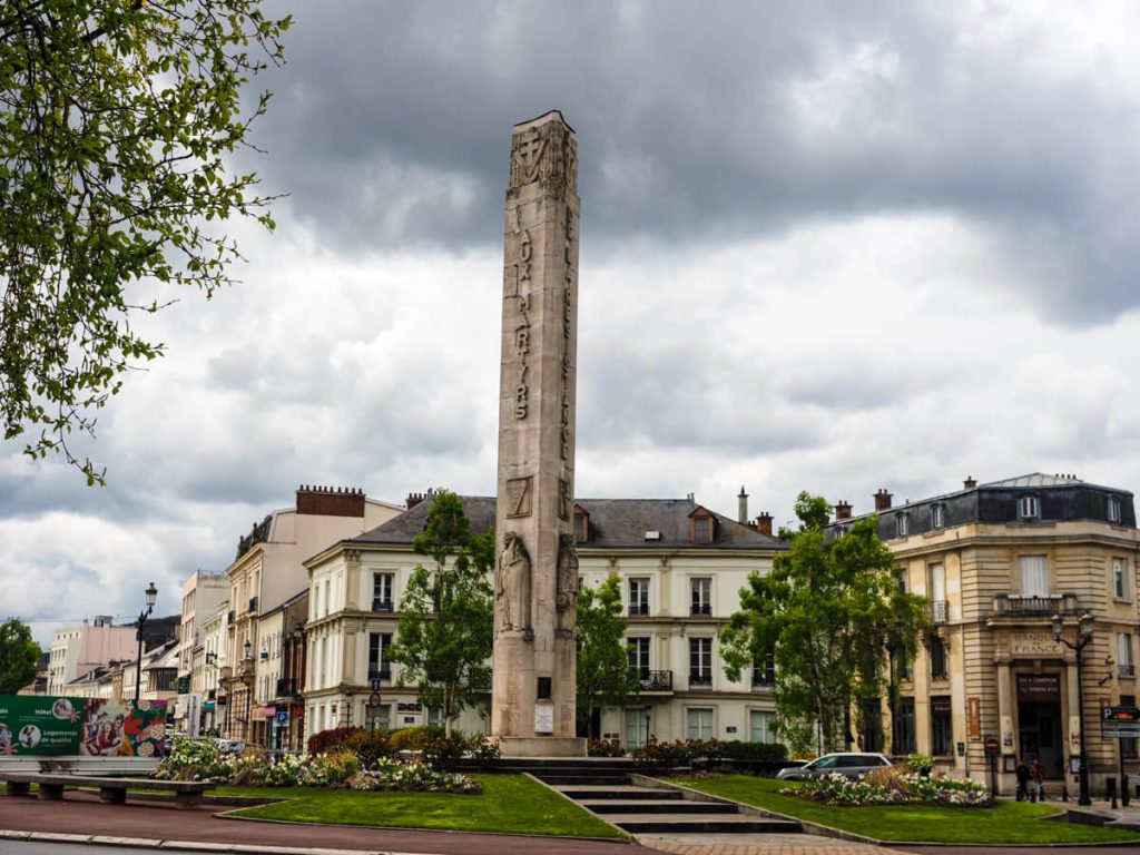 Monument in Epernay