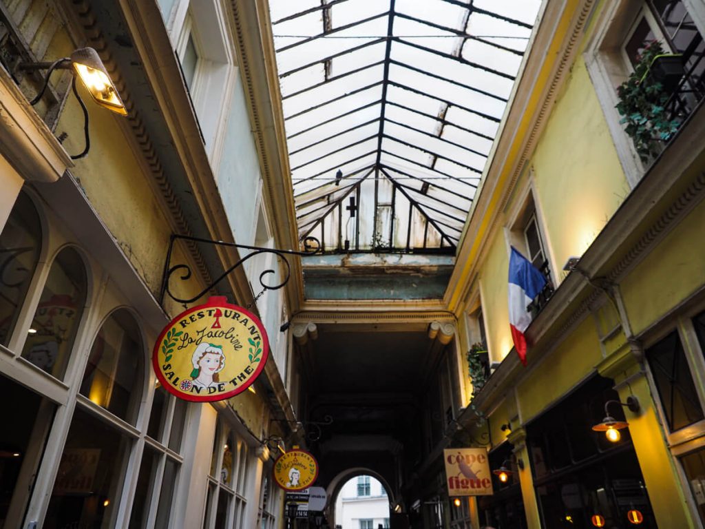 Passageway with La Jacobine in Paris