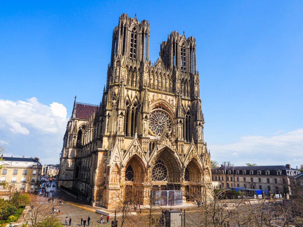 Reims Cathedral in Reims