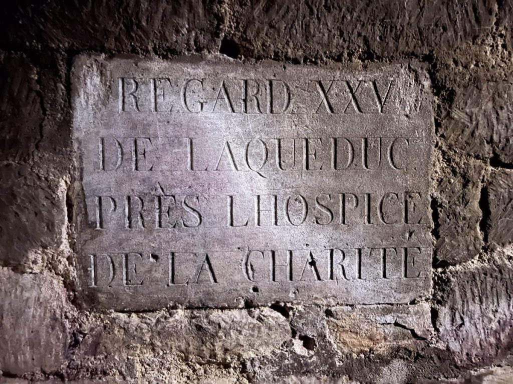 Sign at Catacombs