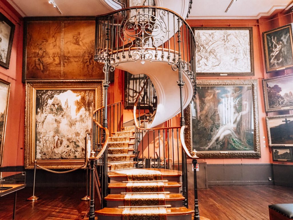 Stairs at Gustave Moreau Museum
