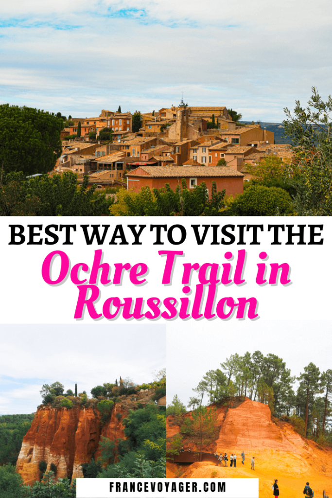This is how to visit the Ochre Trail in Roussillon | Things to do in Roussillon | Ochre Trail France | Le Sentier des Ocres Roussillon | Ochre Path Roussillon | Ochre Path Luberon Valley | Roussillon Provence | Roussillon Ochre | Les Ocres Roussillon | Roussillon Ocre | Langueduc Roussillon | Les Ocres du Roussillon | What to See in Roussillon | 1 Day in Roussillon