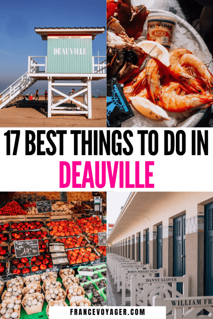 These are the 17 best things to do in Deauville France | Deauville Trouville | Deauville Plage | Deauville Beach | Deauville France Aesthetic | Deauville Itinerary | Deauville Normandy | Deauville Normandie | Deauville France Normandy | Deauville Travel Guide | What to Do in Deauville | Day Trips From Deauville | Deauville Events | Where to Stay in Deauville