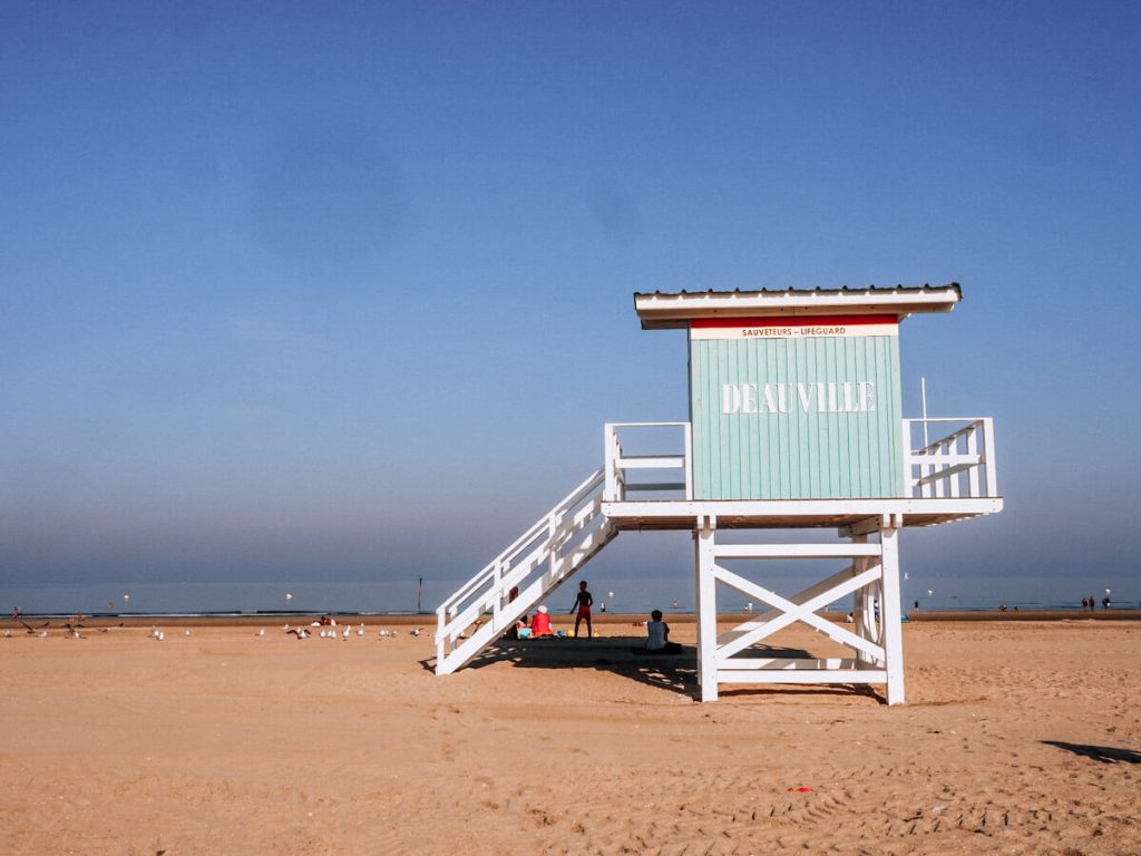 Deauville Beach Lifeguard stand