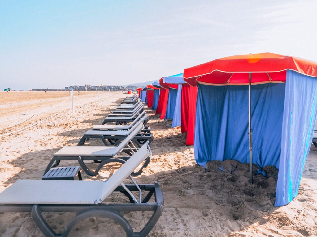 Deauville Beach beach chairs