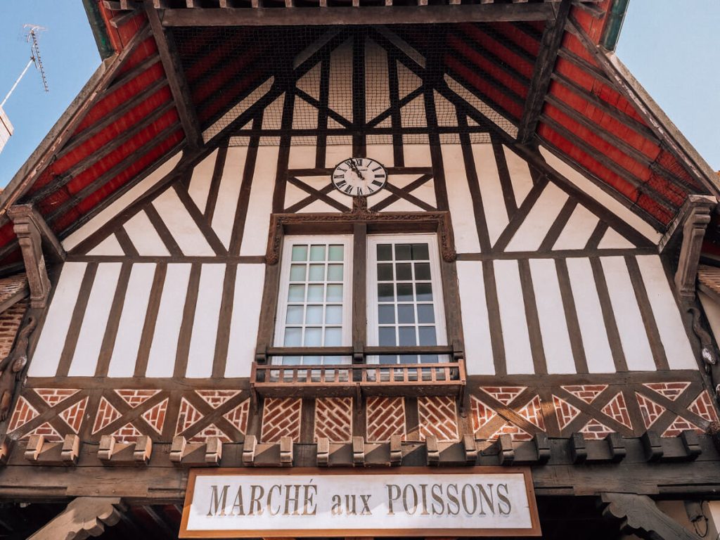 Old Market in Deauville