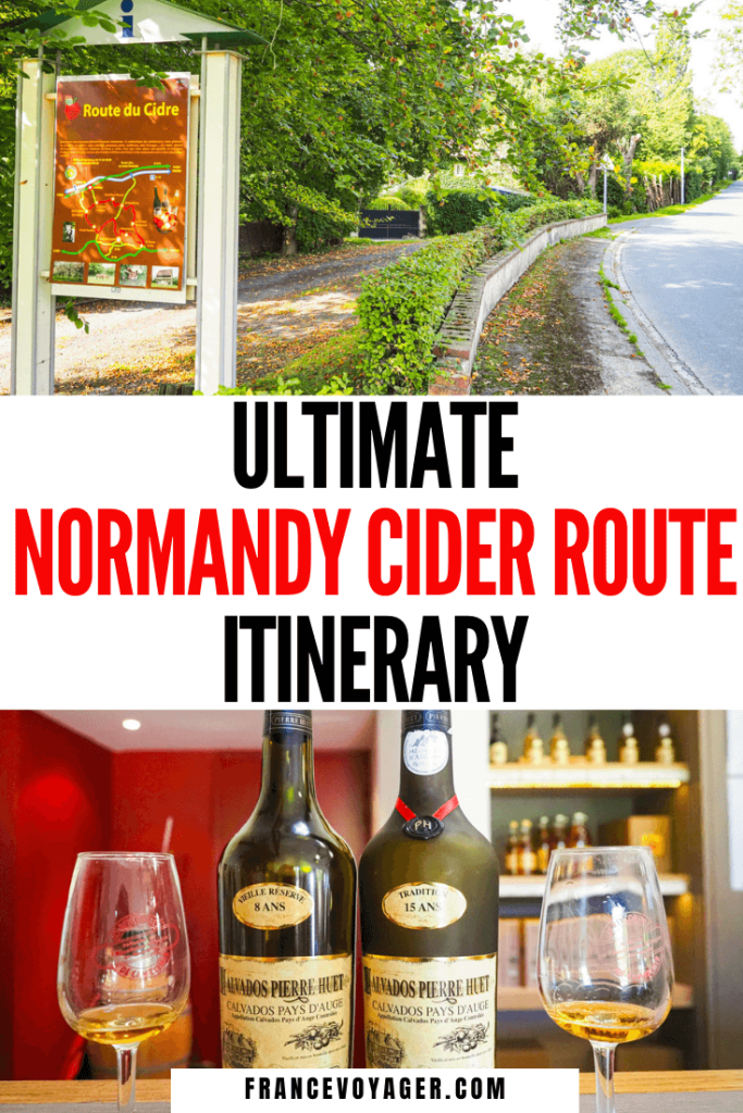 This is how to spend 1 day on the Normandy Cider Route | Normandy Cider Route Guide | Route du Cidre | La Route du Cidre | Cider Route in Normandy | Things to Do in Normandy France | French Cider | Calvados Normandie | Calvados Normandy | Calvados Tasting | Normandy Cuisine | French Cider Route | Normandy Travel Guide | Normandy France Travel Guide | Calvados Pierre Huet | Chateau du Breuil