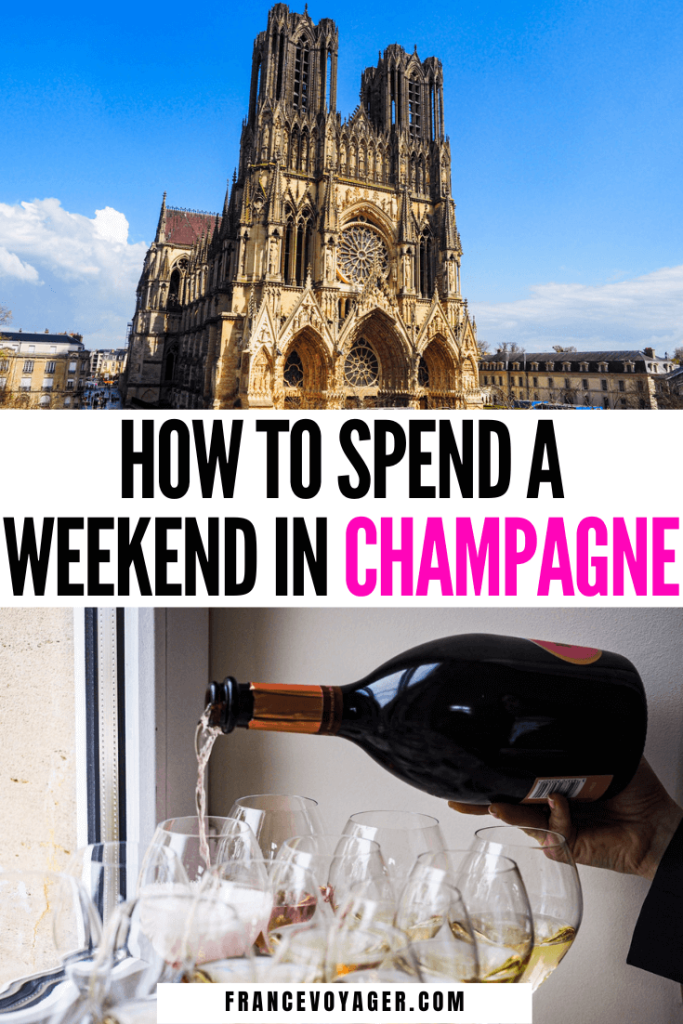 This is the perfect weekend in Champagne itinerary | Champagne Weekend | Girls Weekend Champagne | Champagne Bachelorette Weekend | 2 days in Champagne | Champagne France Itinerary | Champagne Region Itinerary | Champagne Bachelorette Itinerary | Reims France Itinerary | Epernay France Itinerary | Epernay France Champagne | Epernay France Day Trip | Reims France Day Trip | Epernay Itinerary | Reims Epernay | Reims Vs Epernay | Champagne Travel Guide | Guide to Champagne