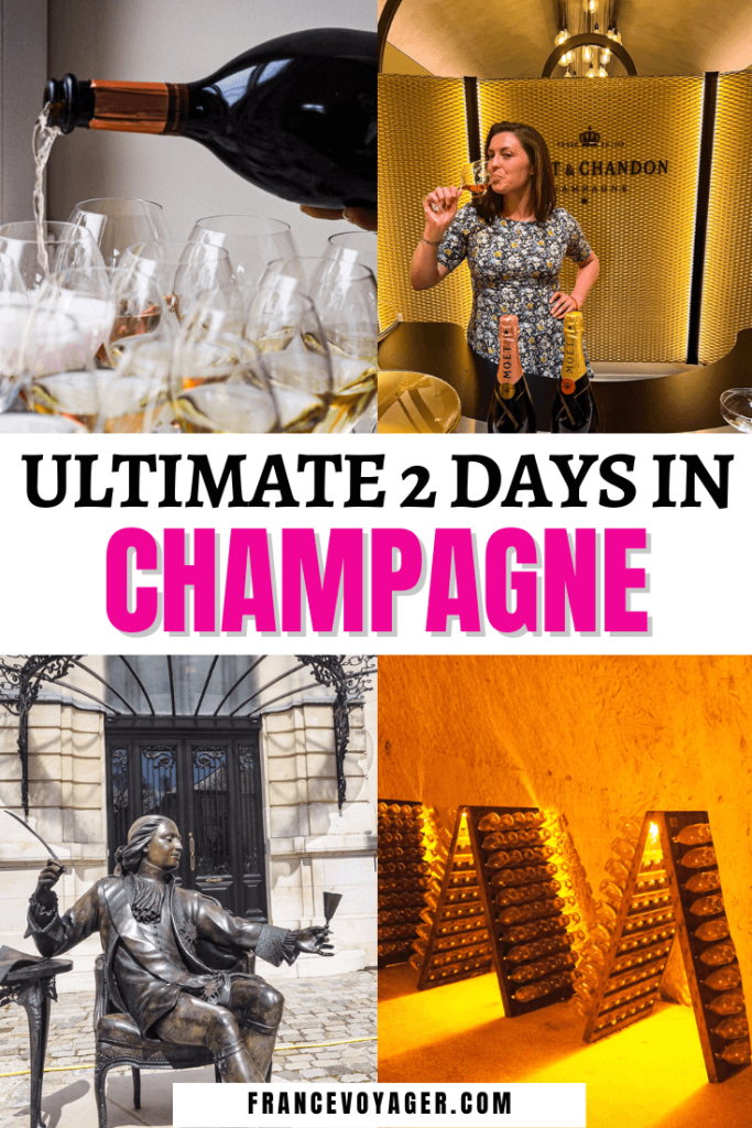 This is the perfect weekend in Champagne itinerary | Champagne Weekend | Girls Weekend Champagne | Champagne Bachelorette Weekend | 2 days in Champagne | Champagne France Itinerary | Champagne Region Itinerary | Champagne Bachelorette Itinerary | Reims France Itinerary | Epernay France Itinerary | Epernay France Champagne | Epernay France Day Trip | Reims France Day Trip | Epernay Itinerary | Reims Epernay | Reims Vs Epernay | Champagne Travel Guide | Guide to Champagne