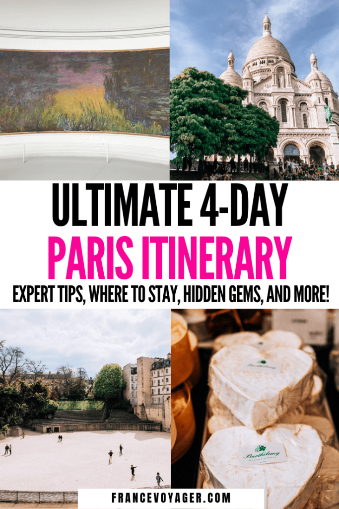 This is how to spend 4 days in Paris France | 4 Days in Paris Itinerary | Paris 4 Days | Paris Itinerary 4 Days | Paris in 4 Days Travel Guide | Paris Four Days | Four Days in Paris Itinerary | Things to Do in Paris in 4 Days | Paris Hidden Gems | Unique Itinerary Paris | Paris Local Guide | Local Guide to Paris | Paris For 4 Days | 4 Days in Paris Outfits | Paris France Itinerary | Best Things to Do in Paris France | Paris France 4 Days | Best Itinerary For Paris | Best Paris Itinerary