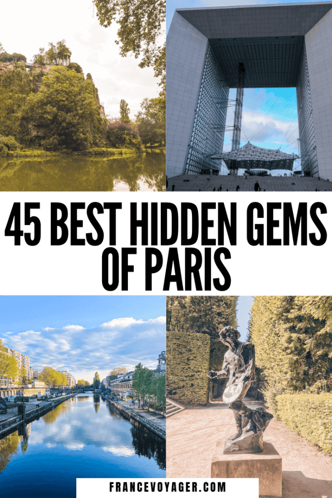 These are 43 of the best hidden gems of Paris | Paris Hidden Gems Things to do | Hidden Gems in Paris France | 40 Hidden Gems in Paris | Secret Things to do in Paris | Paris Best Kept Secrets | Unique Things to do in Paris | Must do Things in Paris | What to See in Paris | Paris Bucket List | Hidden Gems France | Hidden Gems in France