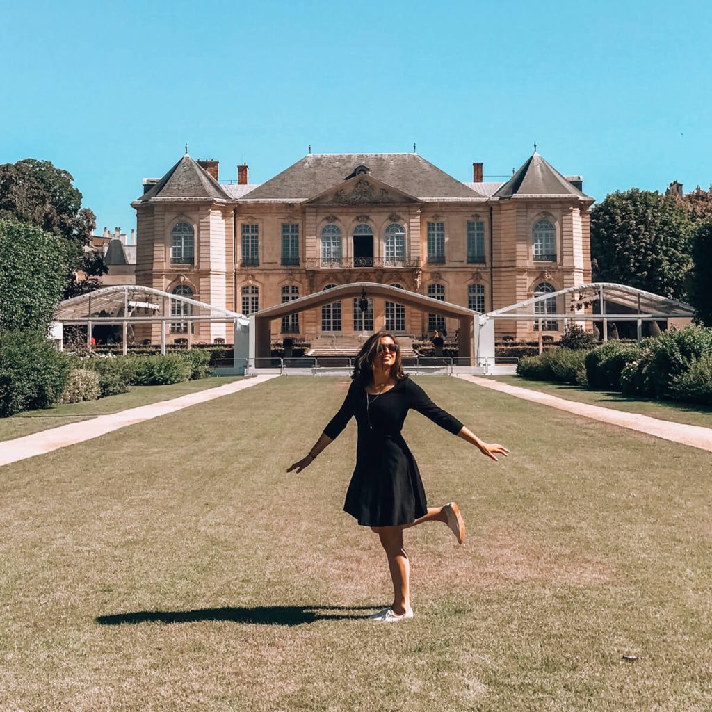 Kat at Musee Rodin