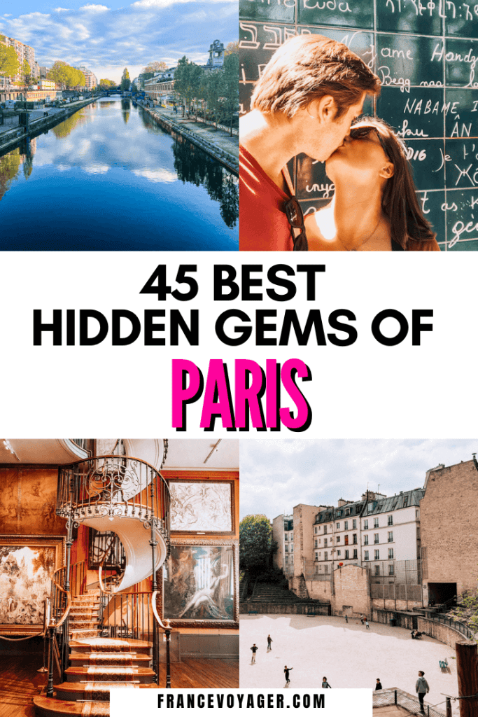 These are 45 of the best hidden gems of Paris | Paris Hidden Gems Things to do | Hidden Gems in Paris France | 40 Hidden Gems in Paris | Secret Things to do in Paris | Paris Best Kept Secrets | Unique Things to do in Paris | Must do Things in Paris | What to See in Paris | Paris Bucket List | Hidden Gems France | Hidden Gems in France