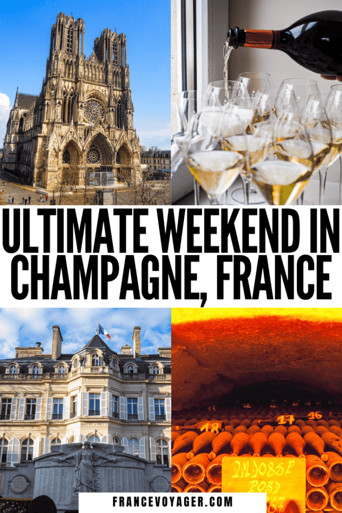 This is the perfect weekend in Champagne itinerary | Champagne Weekend | Girls Weekend Champagne | Champagne Bachelorette Weekend | 2 days in Champagne | Champagne France Itinerary | Champagne Region Itinerary | Champagne Bachelorette Itinerary | Reims France Itinerary | Epernay France Itinerary | Epernay France Champagne | Epernay France Day Trip | Reims France Day Trip | Epernay Itinerary | Reims Epernay | Reims Vs Epernay | Champagne Travel Guide | Guide to Champagne 