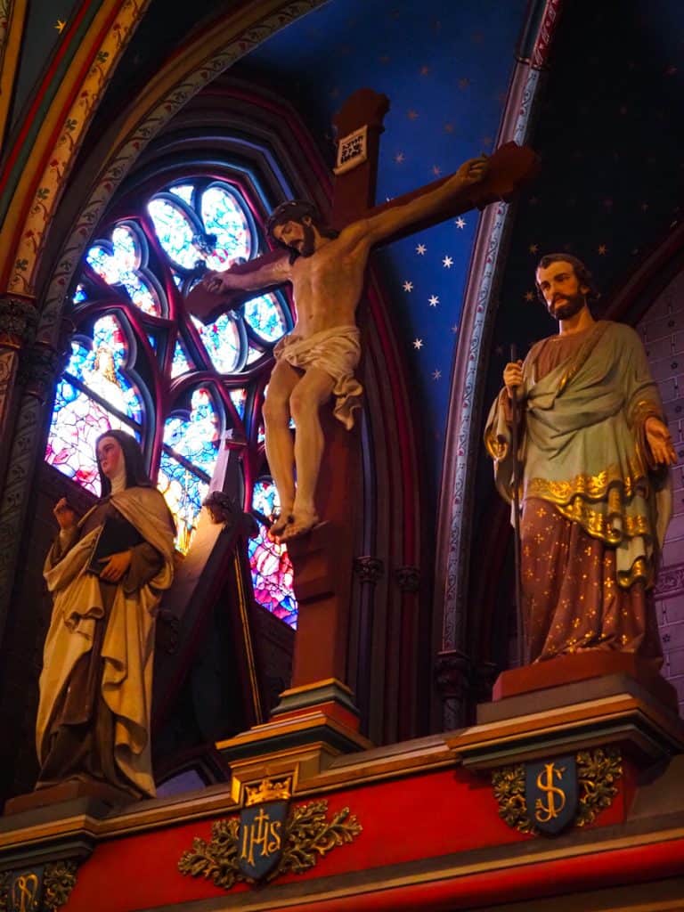 Christ statue at Cathédrale Sainte-Croix d'Orléans