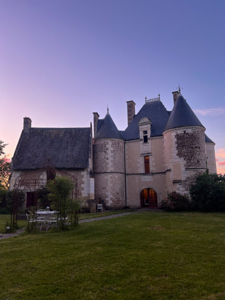 Sunset at Chateau Airbnb
