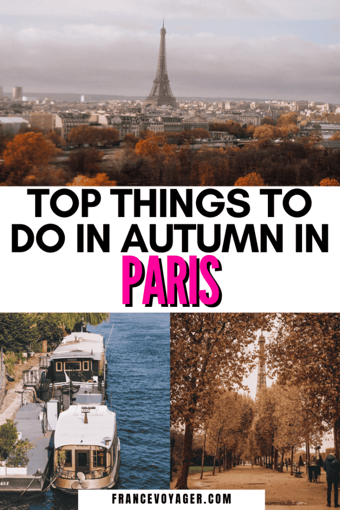 These are the best 19 things to do in Paris in the fall | Paris in the Fall Outfits | Paris in the Fall Photography | Paris in the Fall Fashion | Paris in the Fall Packing | Paris Fall Fashion | Paris Outfits Fall | Paris Autumn | Paris Autumn Style | Paris Autumn Outfit | Things to Do in Paris in Autumn | Autumn in Paris | Fall in Paris | Paris on a Rainy Day | Fall Foliage Paris | Fall Foliage in Paris