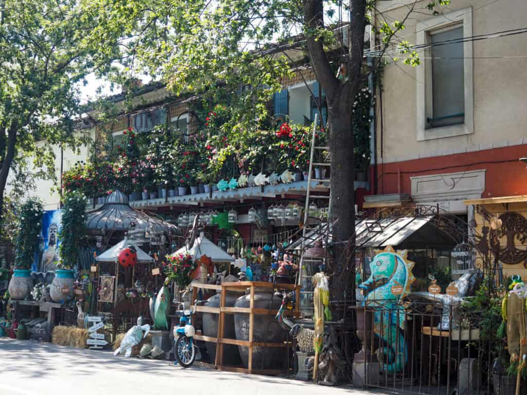 Antique shop in L'Isle-sur-la-Sorgue