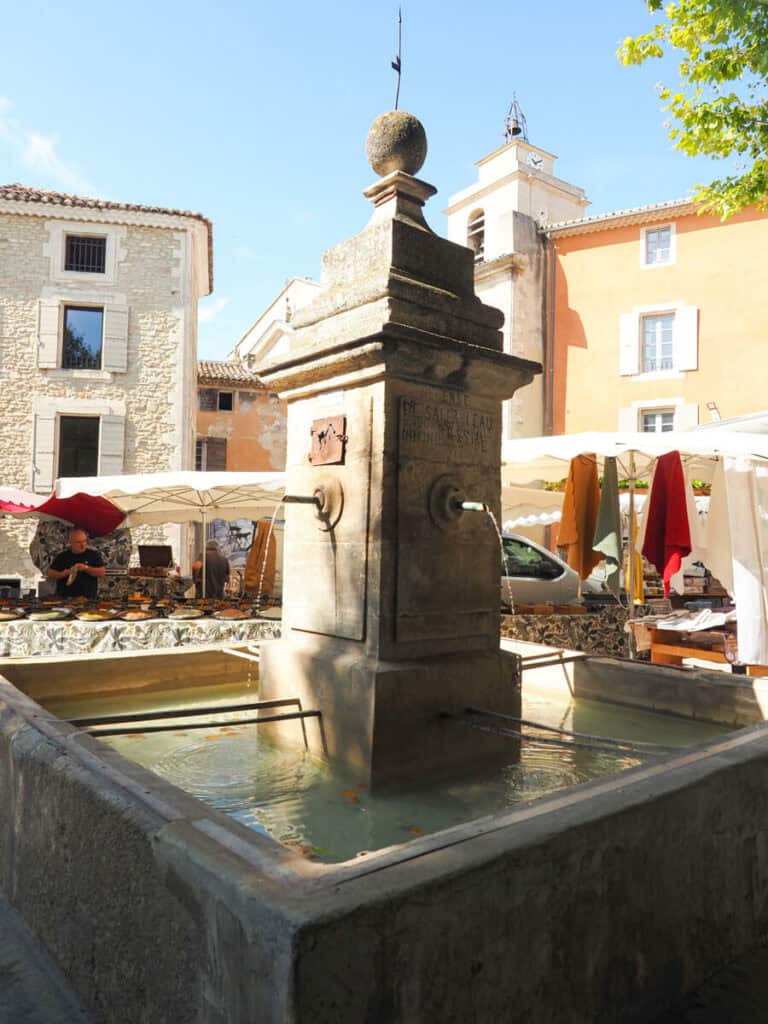 Fountain in Gordes